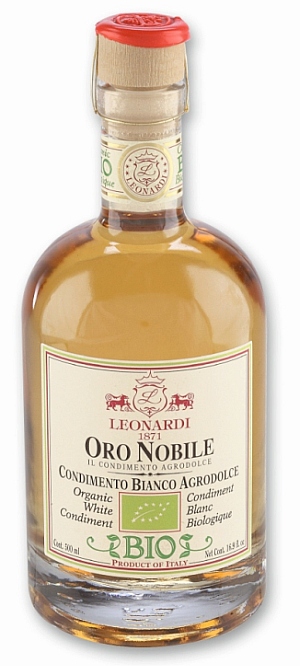 Organic WHITE Balsama "ORO NOBILE" 250/500ml | Acetaia Leonardi