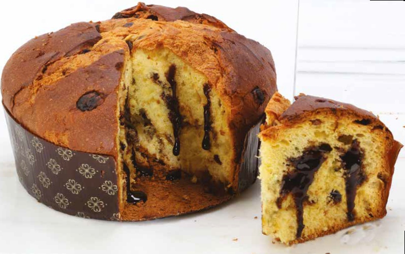 panettone open