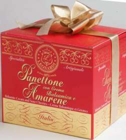 G3064 PANETTONE AVEC CRÈME DE BALSAMIQUE et GRIOTTES 750 g