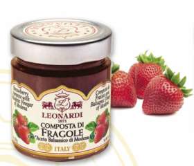 L205 Compote de Fraises avec Vinaigre Balsamique de Modène 250g