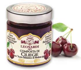 L206 Compote de Cerises au Vinaigre Balsamique de Modène 250g