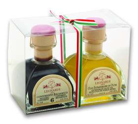 L3600  Condiments set “Calamaio”  Balsamic & Oil 2x100ml