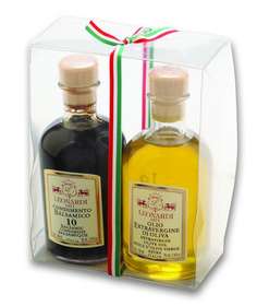 L3602 Set Condiments “Farmacia” Balsamique & Huile 2x100ml